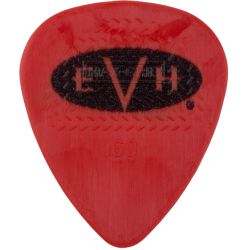 EVH EVH® Signature Picks, Red/Black, .60 mm, 6 Count