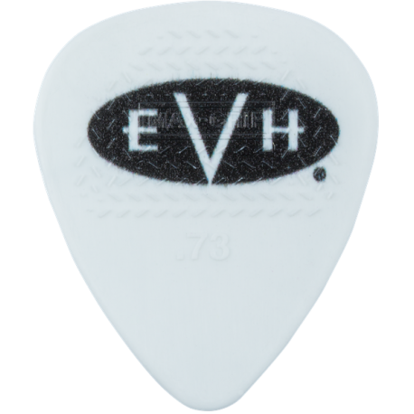 EVH EVH® Signature Picks, White/Black, .73 mm, 6 Count