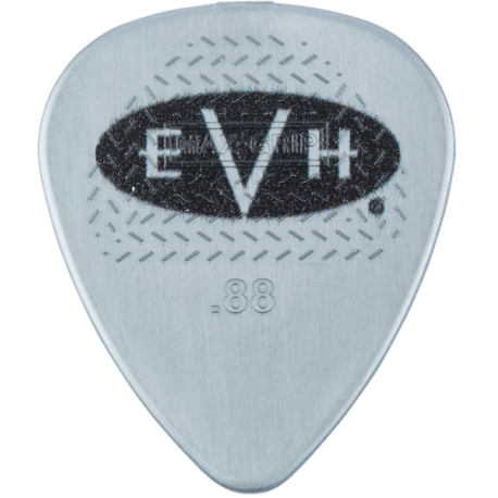 EVH EVH® Signature Picks, Gray/Black, .88 mm, 6 Count