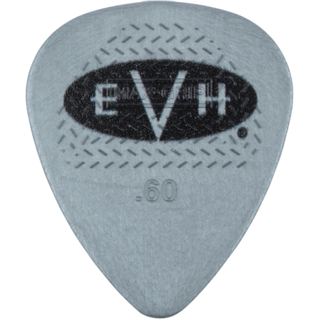 EVH EVH® Signature Picks, Gray/Black, .60 mm, 6 Count