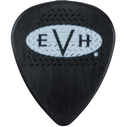 EVH EVH® Signature Picks, Black/White, 1.00 mm, 6 Count