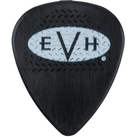 EVH EVH® Signature Picks, Black/White, 1.00 mm, 6 Count