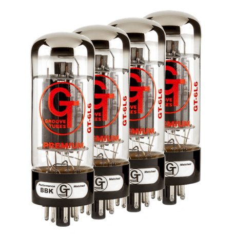 GROOVE TUBES Groove Tubes® GT-6L6-R MED QUARTET