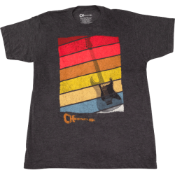 CHARVEL Charvel® Sunset T-Shirt, Charcoal, L