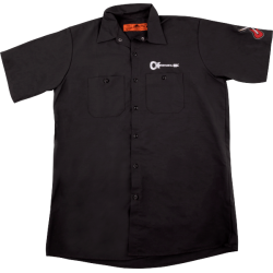CHARVEL Charvel® Patch Work Shirt, Gray, XL