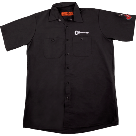 CHARVEL Charvel® Patch Work Shirt, Gray, XL