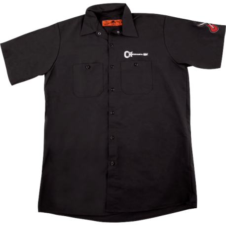 CHARVEL Charvel® Patch Work Shirt, Gray, M