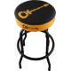 CHARVEL Charvel® Guitar Logo Barstool, Black/Yellow, 30"