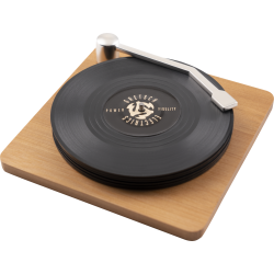 GRETSCH Gretsch® Power & Fidelity™ Vinyl Coaster Set