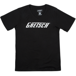 GRETSCH Gretsch® Logo Ladies T-Shirt, Black, L
