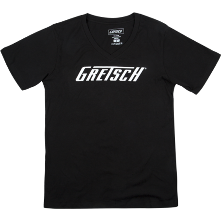 GRETSCH Gretsch® Logo Ladies T-Shirt, Black, L