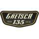 GRETSCH Gretsch® 135th Anniversary Sticker