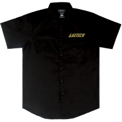 GRETSCH Gretsch® Pro Series Work Shirt, Black, S