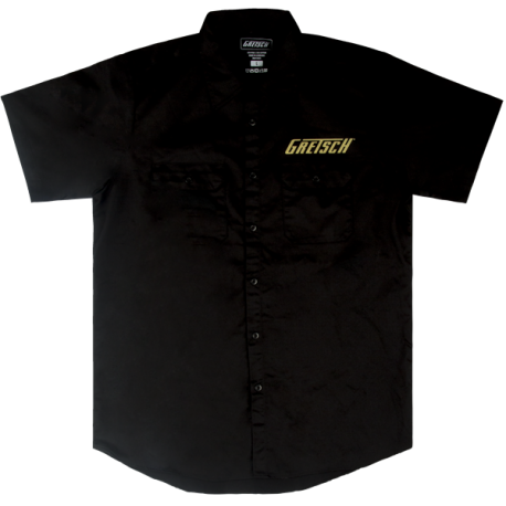 GRETSCH Gretsch® Pro Series Work Shirt, Black, S