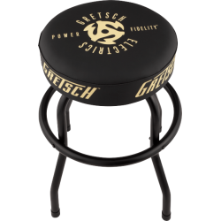 GRETSCH Gretsch® Power & Fidelity™ Barstool, Black, 24"