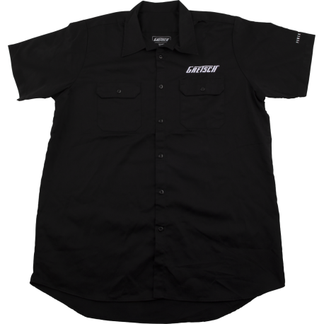 GRETSCH Gretsch® Streamliner™ Work Shirt, Black, XXL