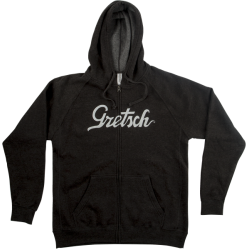 GRETSCH Gretsch® Script Logo Hoodie, Gray, L