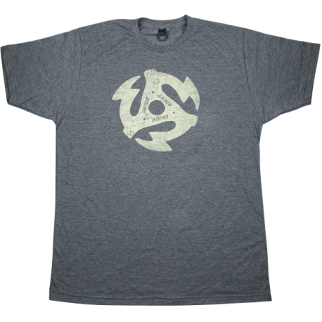 GRETSCH Gretsch® 45 RPM T-Shirt, Heather Charcoal, M