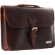 GRETSCH Gretsch® Limited Edition Leather Laptop Bag, Brown