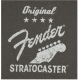 FENDER Fender® Original Stratocaster® Men's Tee, Gray, XL