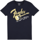 FENDER Fender® Original Telecaster® Men's Tee, Navy/Blonde, Small