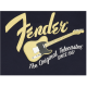 FENDER Fender® Original Telecaster® Men's Tee, Navy/Blonde, Large