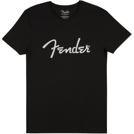 FENDER Fender® Spaghetti Logo Men's Tee, Black, Large