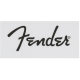 FENDER Fender® Spaghetti Logo Men's Tee, White, XL