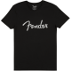 FENDER Fender® Spaghetti Logo Men's Tee, Black, XL