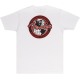 FENDER Spaghetti Logo Globe T-Shirt, Wht XXL