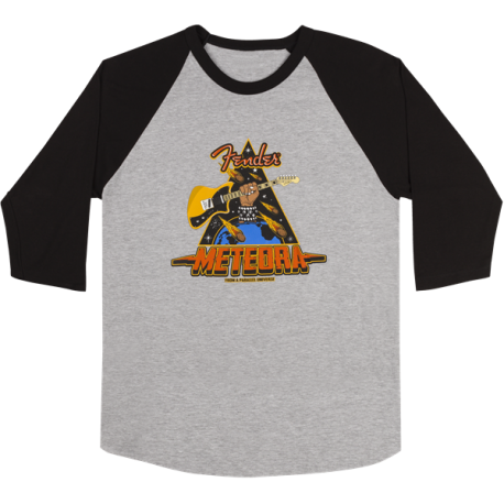 FENDER Meteora® Raglan, Gray & Black, S