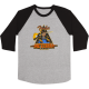 FENDER Meteora® Raglan, Gray & Black, XXL