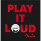 FENDER Play it Loud T-Shirt, Blk S