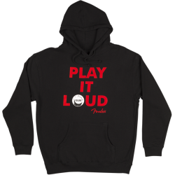 FENDER Play it Loud Hoodie, Blk S