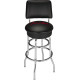 FENDER Fender® Vegan Leather Barstool, 34"