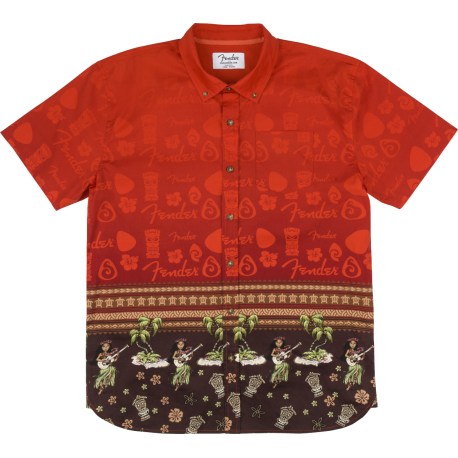 FENDER The Hawaiian Button Up Shirt, Multi M