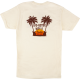 FENDER Fender Twin Palms T-Shirt, Tan 2X