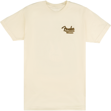 FENDER Fender® Acoustasonic® Tele® T-Shirt, Cream, XL