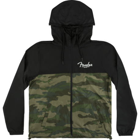 FENDER Fender® Windbreaker, Camo and Black, L