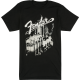 FENDER Fender® Tubes T-Shirt, Black, XL