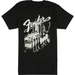 FENDER Fender® Tubes T-Shirt, Black, XL