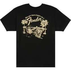 FENDER Fender® Get There Faster T-Shirt, Black, XL