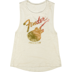 FENDER Starcaster Womens Tank, Natural S