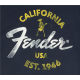 FENDER Fender® Baja Blue T-Shirt, Blue, M