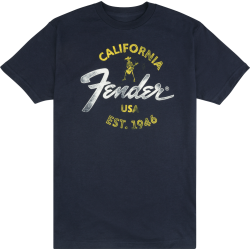 FENDER Fender® Baja Blue T-Shirt, Blue, XL