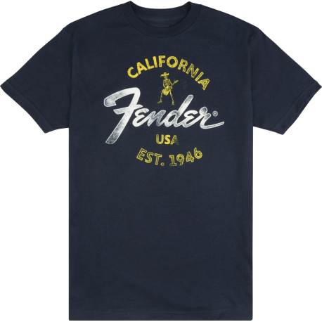 FENDER Fender® Baja Blue T-Shirt, Blue, XL