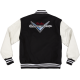FENDER Custom Shop Varsity Jacket, Black/White, L