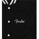 FENDER Custom Shop Varsity Jacket, Black/White, L