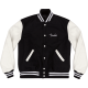 FENDER Custom Shop Varsity Jacket, Black/White, XL