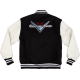 FENDER Custom Shop Varsity Jacket, Black/White, XL